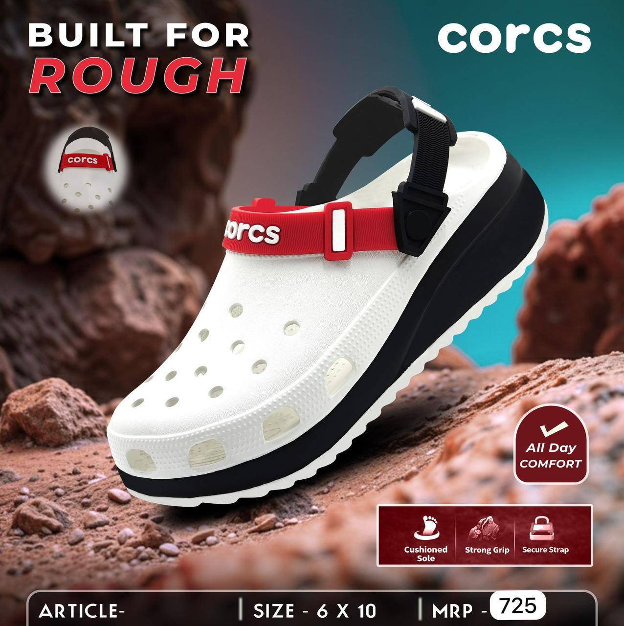 Corcs Built For Rough — Red