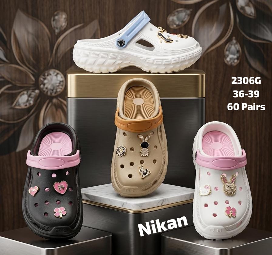 Nikan Kids Charm Clog